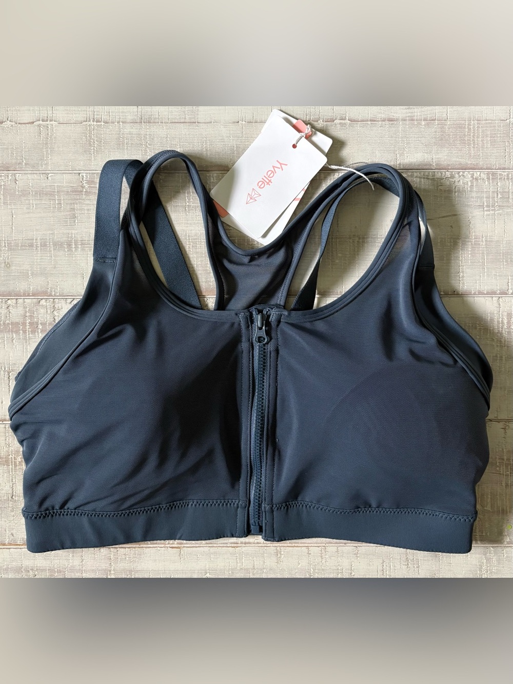 Yvette Front-Zip Sports Bra